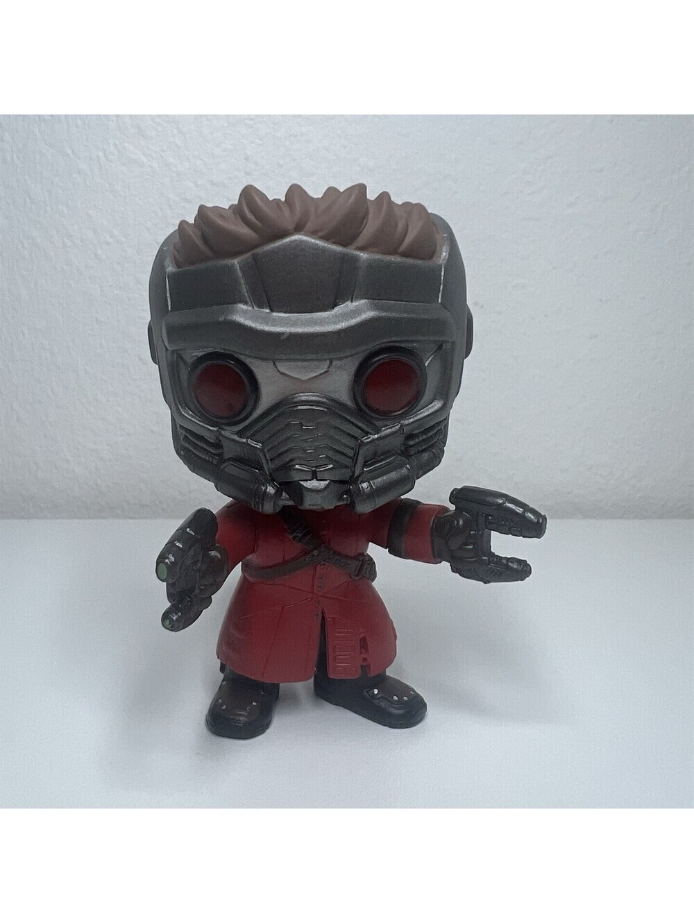 Funko Star-Lord Marvel Guardians of the Galaxy Bobblehead Vinyl Figure Red Blac…
